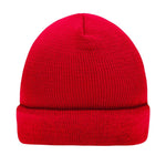 Myrtel Beach Knitted Beanie Red Rød 7500