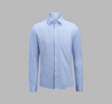 J.Harvest & Frost - IB135 Pique Knit Regular - Langærmet - 2913501