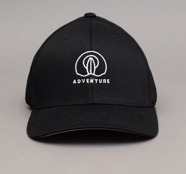 Adventure - Style 2 - Flexfit - Black