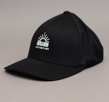 Adventure - Style 8 - Flexfit - Black