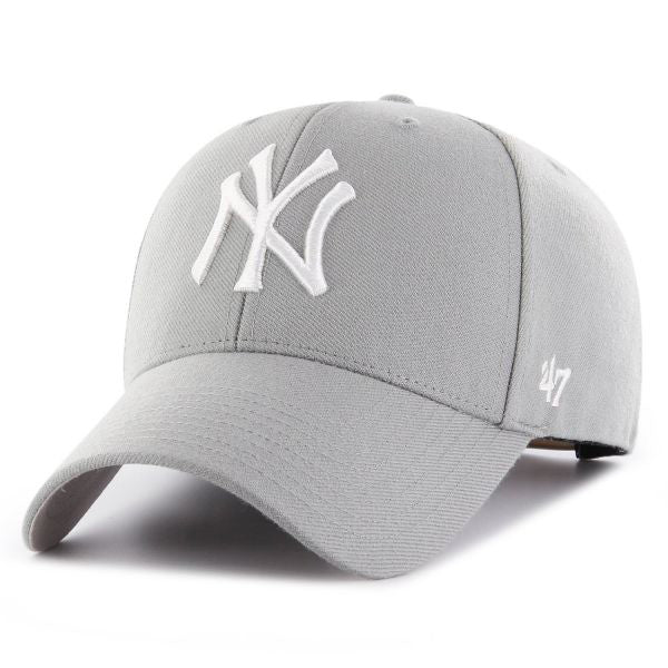 47 Brand MLB NY Yankees MVP Snapback Grey Grå B-MVPSP17WBP-GY 