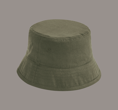 Beechfield - Organic Cotton Bucket Hat - Bøllehat - B90N - Med Eget Logo