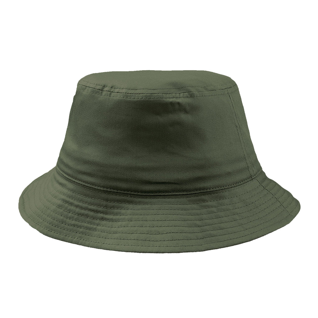Atlantis Cotton Hat Bucket Hat Olive Grøn AT314