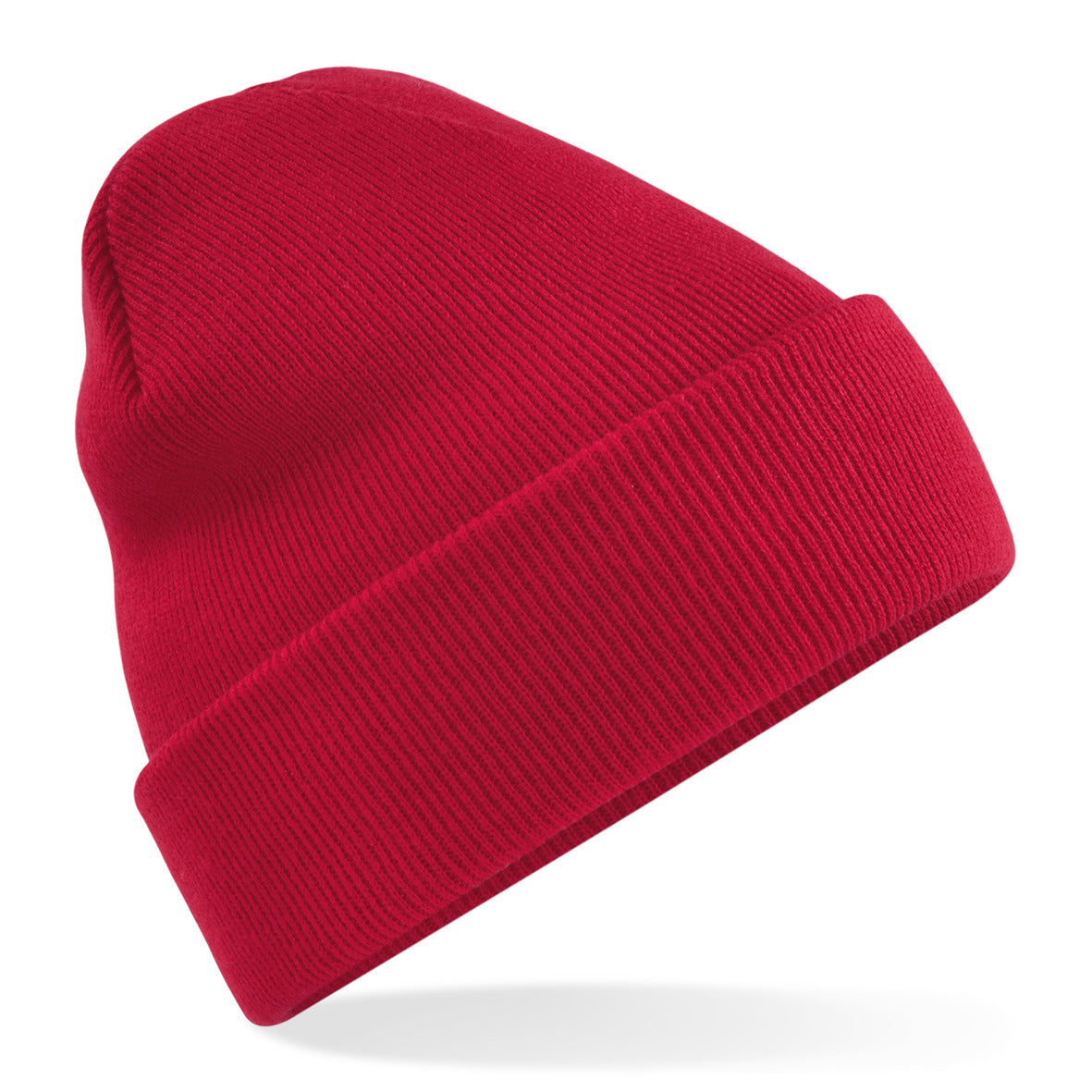 Beechfield Junior Original Cuffed Beanie Classic Red Rød CB45B