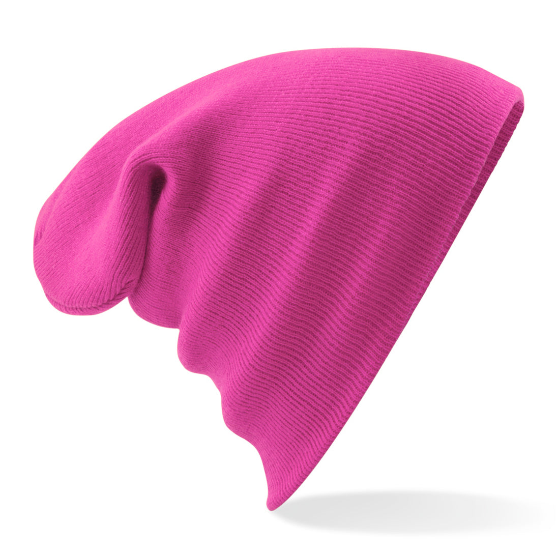 Beechfield Junior Original Cuffed Beanie Fuchsia Lyserød CB45B