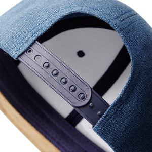 Beechfield Suede Peak Snapback Denim Blue Blå CB668