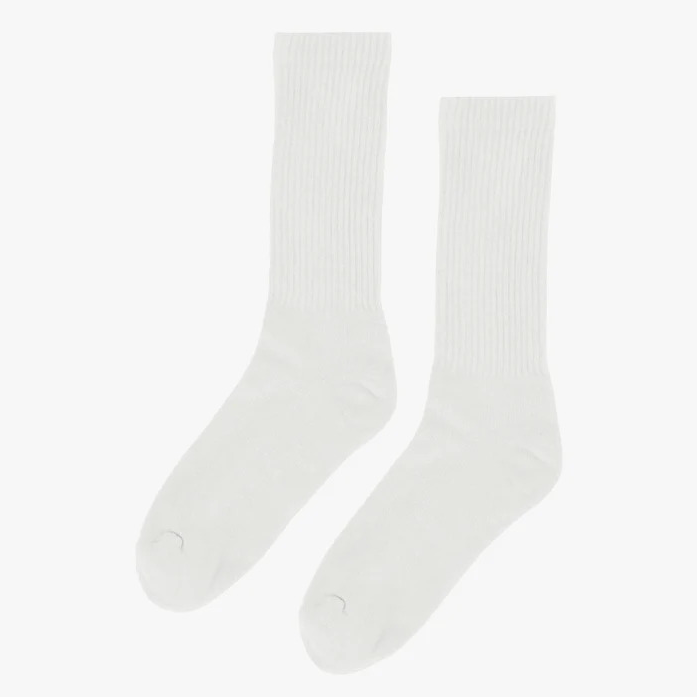 Colorful Standard Organic Active Sock Accessories Optical White Hvid CS6005 