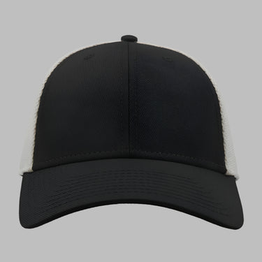 Atlantis Campus Mesh Cap Adjustable Black White Sort Hvid AT669