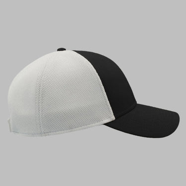 Atlantis Campus Mesh Cap Adjustable Black White Sort Hvid AT669