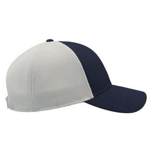 Atlantis Campus Mesh Cap Adjustable Navy White Blå Hvid AT669