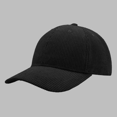 Atlantis Cordy Cap Recycled Adjustable Black Sort AT418