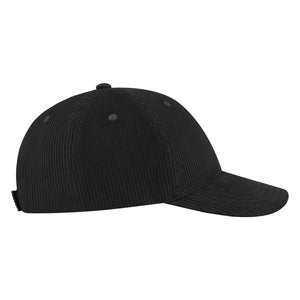 Atlantis Cordy Cap Recycled Adjustable Black Sort AT418