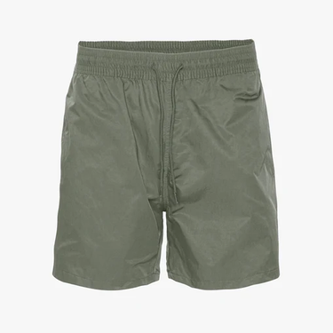 Colorful Standard Classic Swim Shorts Dusty Olive Grøn CS3010