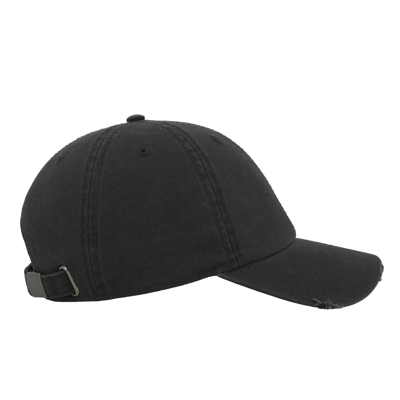 Atlantis Dad Hat Destroyed Adjustable Dark Grey Mørkegrå AT664