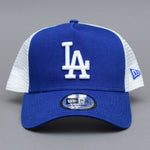 New Era MLB Los Angeles LA Dodgers Clean Trucker Snapback Blue White Blå Hvid 11405497