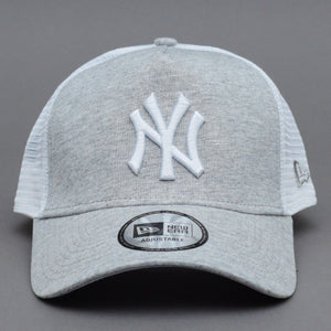 New Era New York NY Yankees A Frame Jersey Trucker Snapback Grey White Grå Hvid 12381106 
