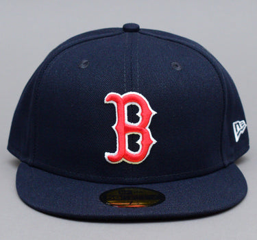 New Era MLB Boston Red Sox 59Fifty Authentic Fitted Navy Red Blå Rød 12572847