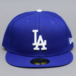 New Era MLB Los Angeles LA Dodgers 59Fifty Authentic Fitted Blue Blå 12572843