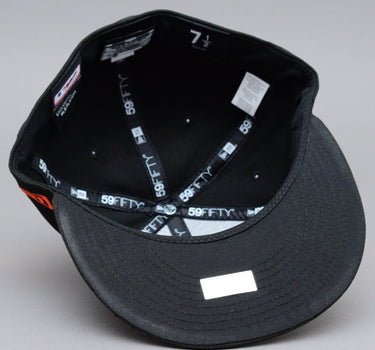 New Era MLB San Francisco Giants 59Fifty Authentic Fitted Black Orange Sort 12572838
