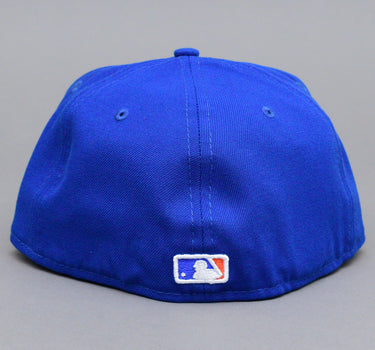 New Era MLB New York NY Mets 59Fifty Authentic Fitted Blue Orange Blå 12572842