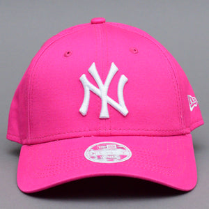 New Era MLB New York NY Yankees 9Forty Fashion Women Adjustable Justerbar Pink White Lyserød Hvid 11157578