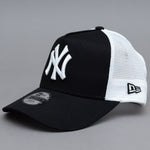 New Era MLB New York NY Yankees A Frame Child Kids Børne Caps Trucker Snapback Black White Sort Hvid 12745566