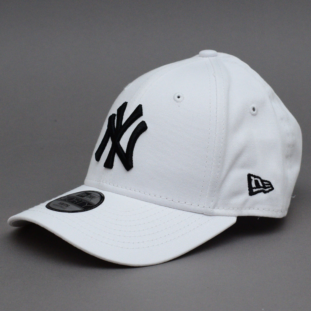 New Era MLB New York NY Yankees 9Forty Child Kids Børne Caps Adjustable Justerbar White Black Hvid Sort 12745556