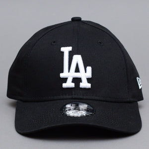 New Era MLB New York LA Dodgers 9Forty Child Kids Børne Caps Adjustable Justerbar Black White Sort Hvid 12745562