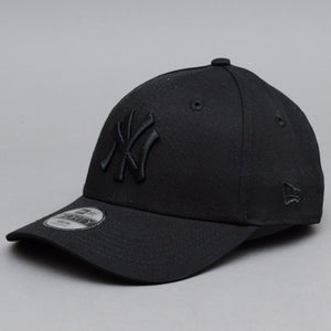 New Era MLB New York NY Yankees 9Forty Essential Youth Kids Børne Caps Adjustable Justerbar Black Black Sort 12053099