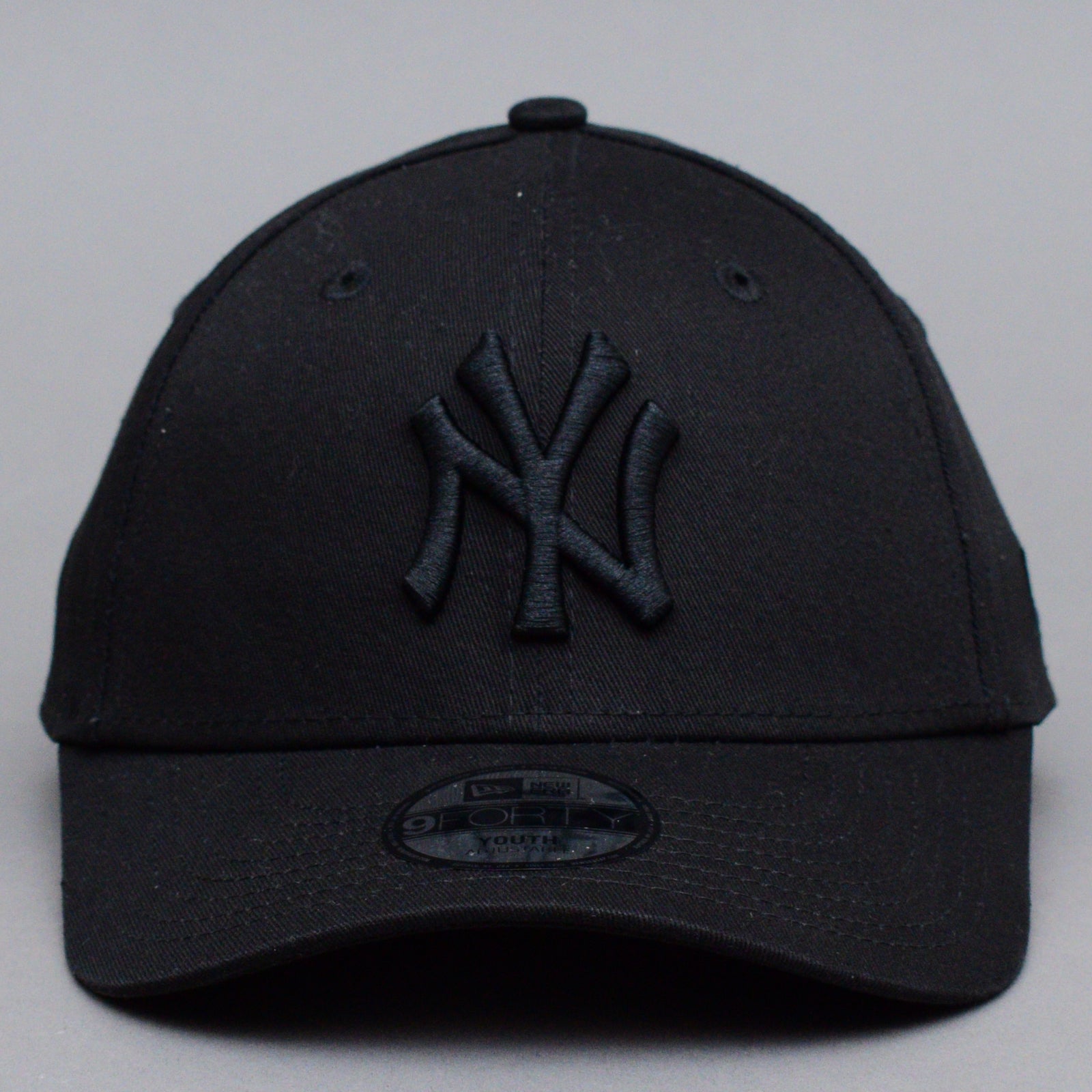 New Era MLB New York NY Yankees 9Forty Essential Child Kids Børne Caps Adjustable Justerbar Black Black Sort 12053099