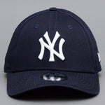 New Era MLB New York NY Yankees 9Forty Child Kids Børne Caps Adjustable Justerbar Dark Navy White Mørkeblå Hvid 10877283