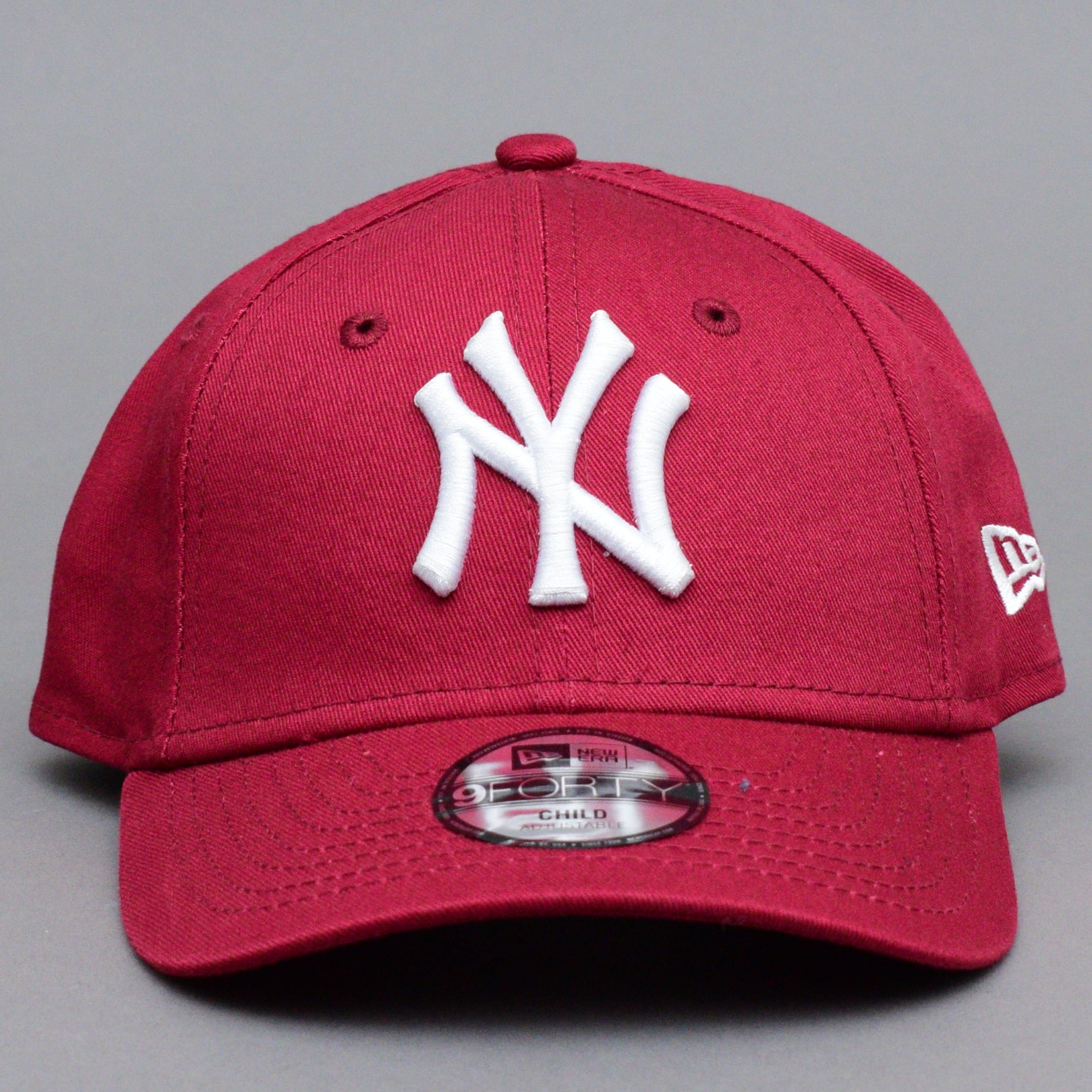New Era MLB New York NY Yankees 9Forty Child Kids Børne Caps Adjustable Justerbar Maroon White Rød Hvid 60184748