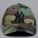 New Era MLB New York NY Yankees 9Forty Youth Kids Børne Caps Adjustable Justerbar Camo Camouflage 12053098
