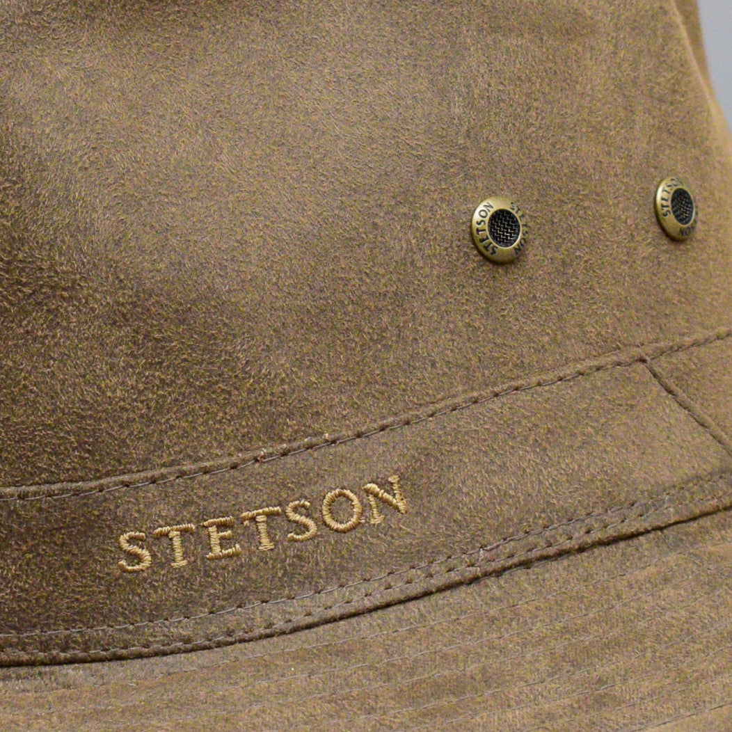 Stetson Stampton Traveller Hat Fedora Brown Brun 2541129-6