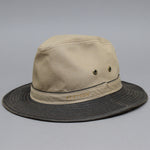 Stetson Uv Protection Cotton Hat Traveller Hat Fedora Dark Beige 2541119-6