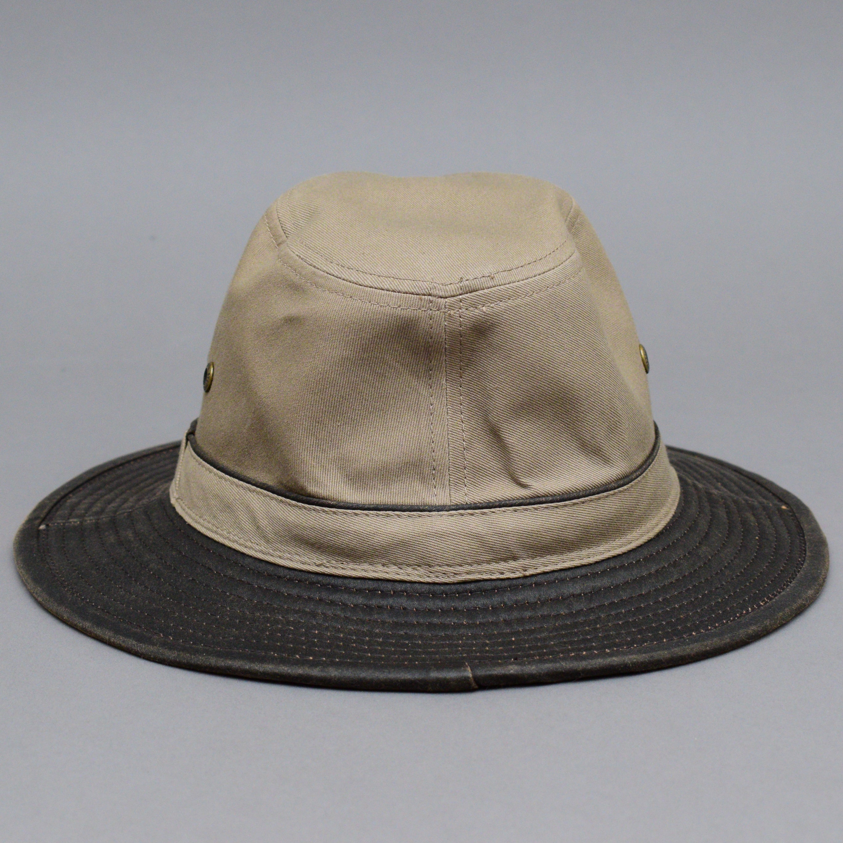 Stetson - Uv Protection Cotton Hat - Traveller Hat - Dark Beige