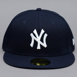 New Era MLB New York NY Yankees 59Fifty Authentic On Field Game Fitted Navy Blå 12572841