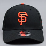 New Era MLB San Francisco Giants 9Forty The Leaguer Adjustable Justerbar Black Orange Sort 10047548