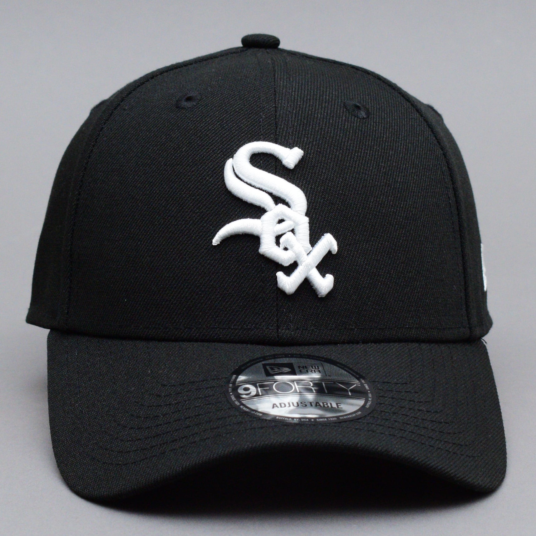New Era MLB Chicago White Sox 9Forty The League Adjustable Justerbar Black White Sort Hvid 10047515