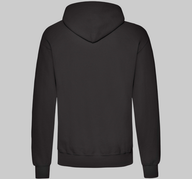 Fruit of the Loom - Svartbag Logo Brodering (Front) - Classic Hooded Sweat - F421