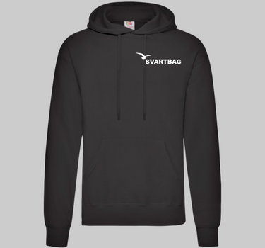 Fruit of the Loom - Svartbag Logo Brodering (Front) - Classic Hooded Sweat - F421