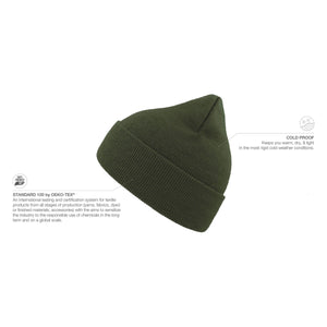 Atlantis Eko Beanie Olive Grøn AT799