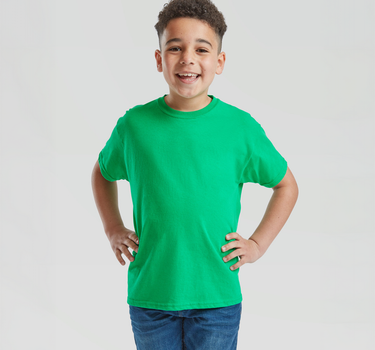 Fruit of the Loom - Kids´ Original T - T-Shirt Med Eget Logo - F110K