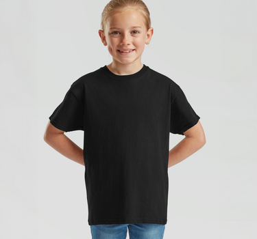Fruit of the Loom - Kids´ Original T - T-Shirt Med Eget Logo - F110K