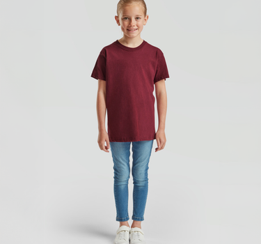 Fruit of the Loom - Kids´ Original T - T-Shirt Med Eget Logo - F110K