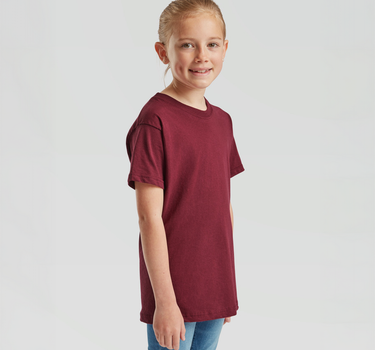 Fruit of the Loom - Kids´ Original T - T-Shirt Med Eget Logo - F110K