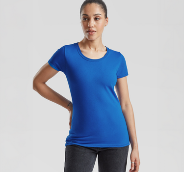 Fruit of the Loom - Ladies´ Original T - T-shirt Med Eget Logo - F111