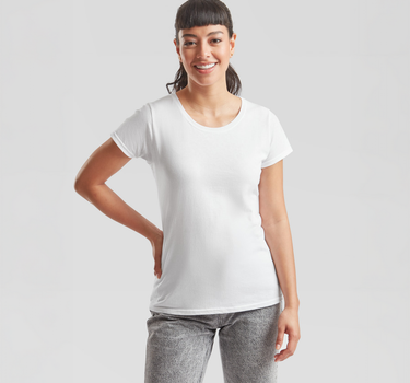 Fruit of the Loom - Ladies´ Original T - T-shirt Med Eget Logo - F111