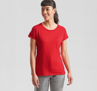 Fruit of the Loom - Ladies´ Original T - T-shirt Med Eget Logo - F111