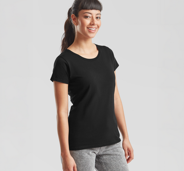 Fruit of the Loom - Ladies´ Original T - T-shirt Med Eget Logo - F111